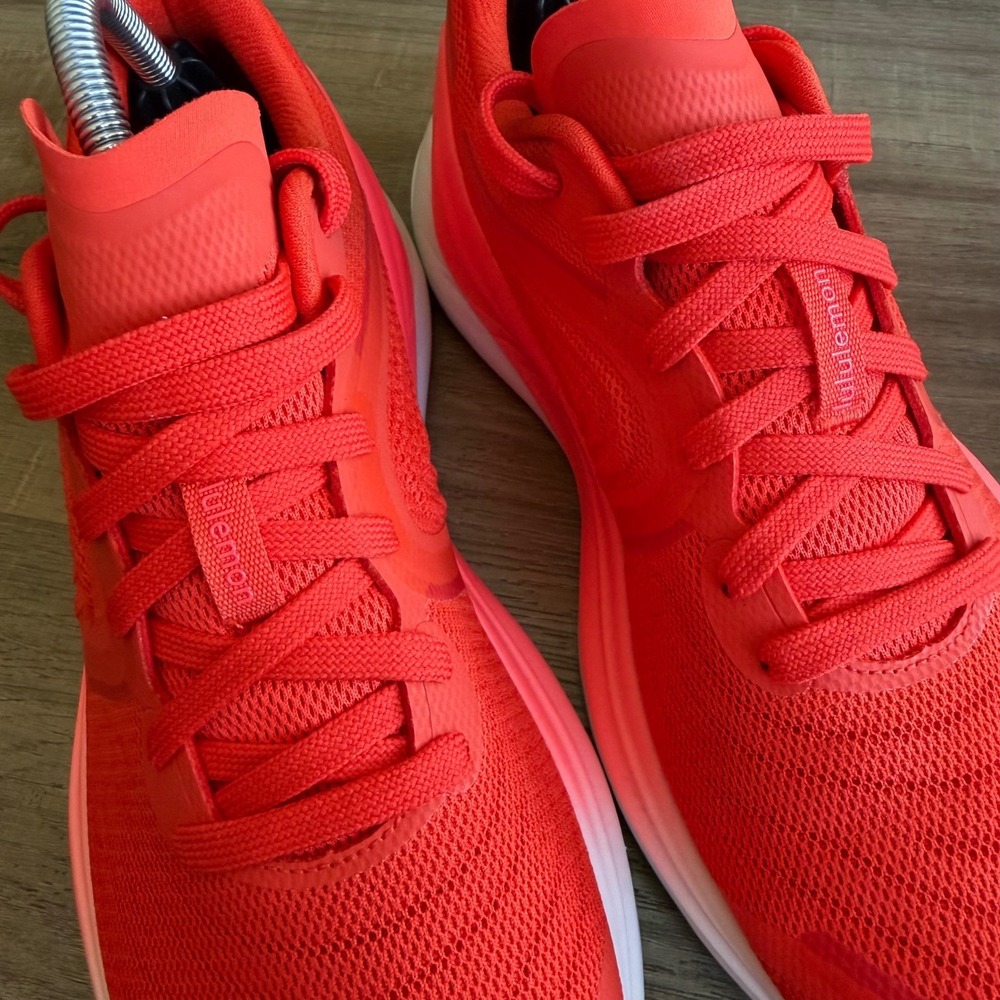 Lululemon Blissfeel 2 Running Shoes Womens 10 Solar Orange Flare LW9EPYS - Picture 10 of 10